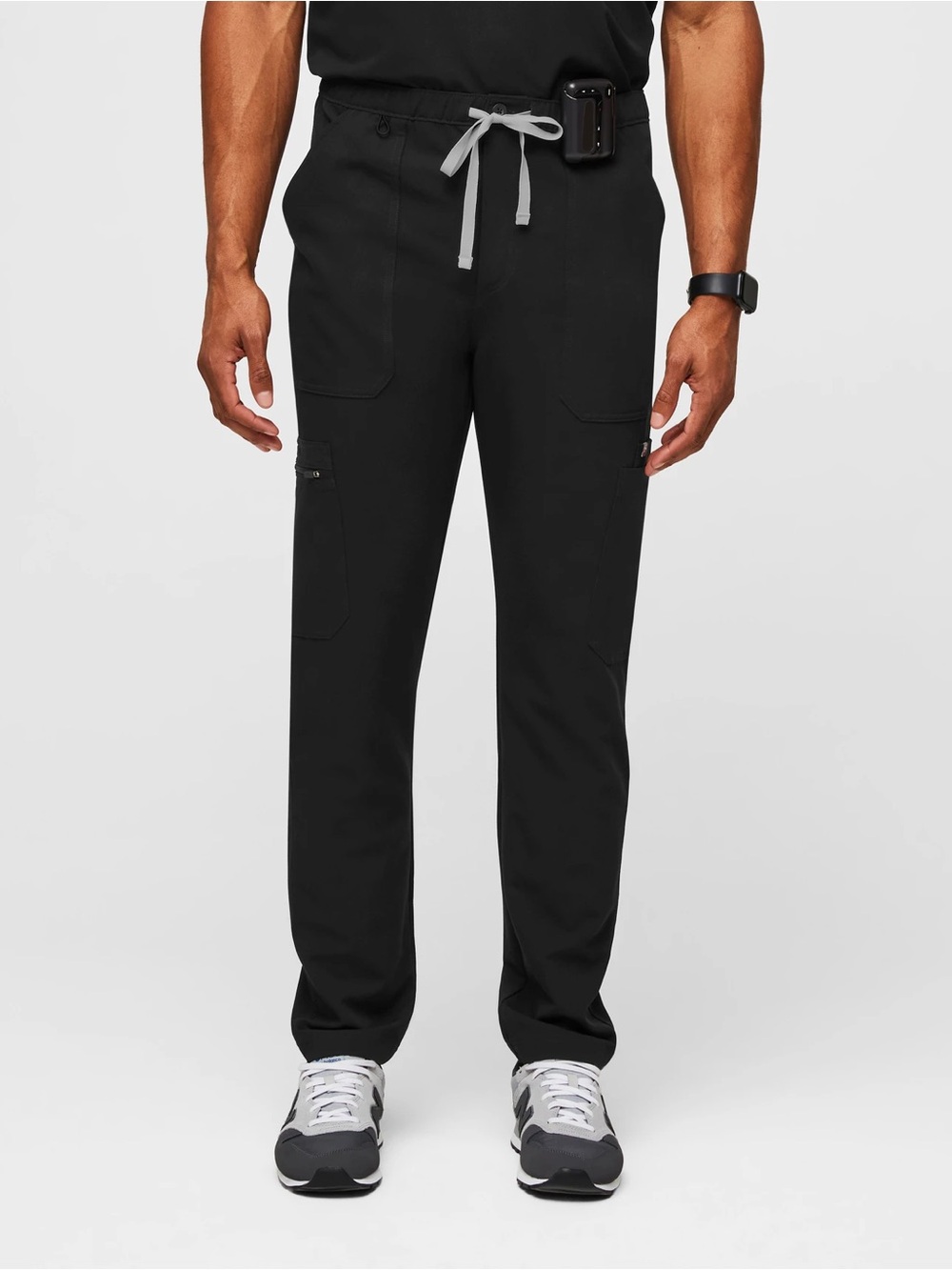 Figs Men's Cairo Straight-Leg Scrub Pant - Black